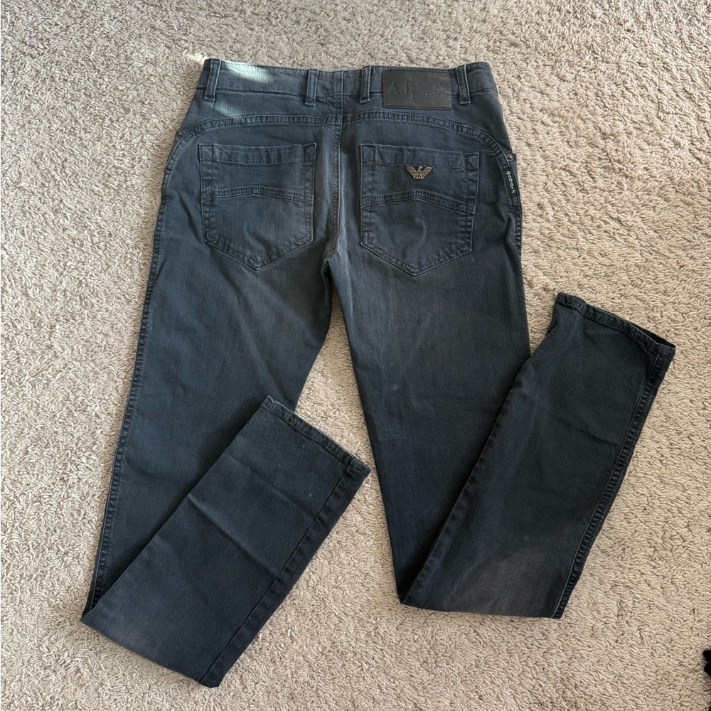 Armani Jeans Women’s Black Wash Slim Jeans